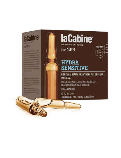 imagem de Ampolas Hydra Sensitive La Cabine For Men 10x2Ml 1