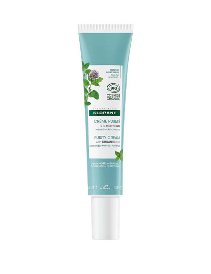 imagem de Klorane Detox Menta Aquática Pureza Creme de Rosto 30ml1