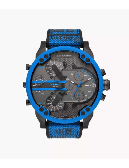 imagem de Relógio Homem Preto e Azul1