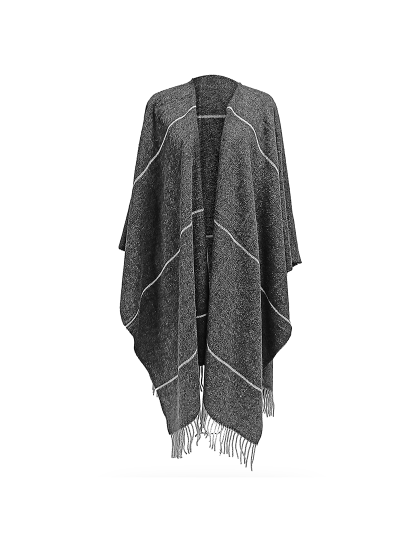 imagem de Poncho TIMELESS Preto1