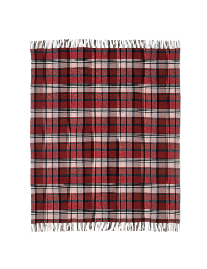 imagem de Plaid de Cama SCOT vermelho2