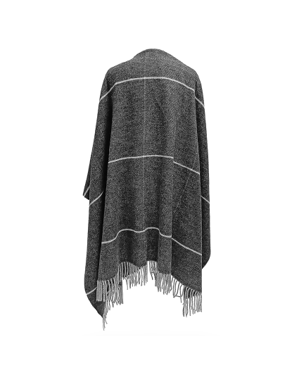 imagem de Poncho TIMELESS Preto2