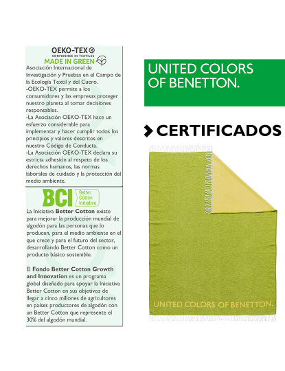 imagem de Manta Benetton Amarelo10