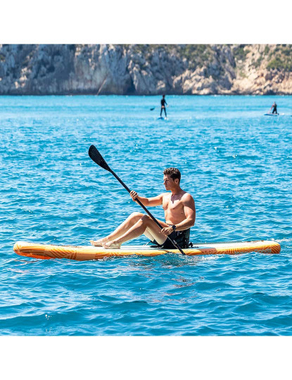 imagem de Prancha de Paddle Surf Insuflável 2 em 1 com Assento e Acessórios Siros InnovaGoods 10'5 320 cm2