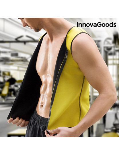 imagem de Colete Desportivo com Efeito Sauna para Homem InnovaGoods-XL1