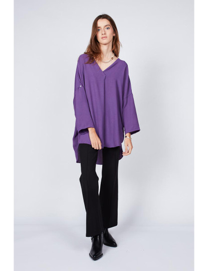 imagem de Blusa M. Comprida Fluida Senhora Violeta1