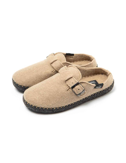 imagem de Pantufas Unisexo Zueco Belt Beige8