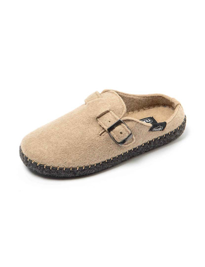 imagem de Pantufas Unisexo Zueco Belt Beige7