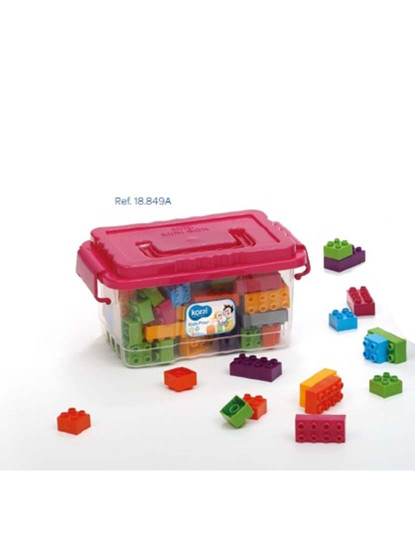 imagem de Minibox 5Lt Kozzi Kids Play 80 Peças1