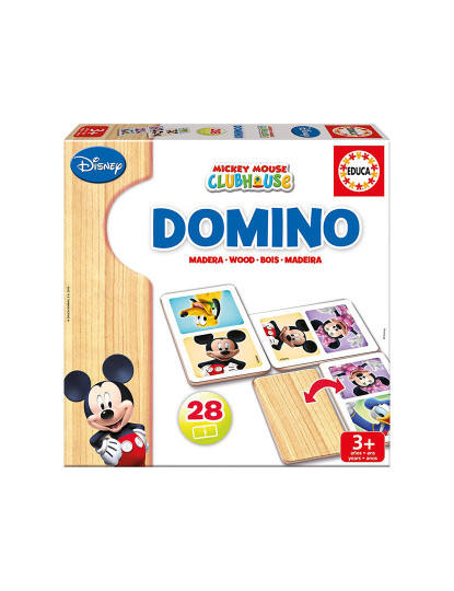 imagem de Domino Madeira Minnie+ Mickey 160371