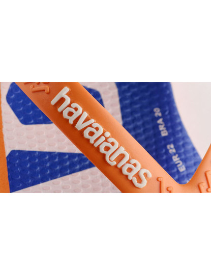 imagem de Havaianas Baby Logomania Begonia Laranja/ Begonia Laranja 5