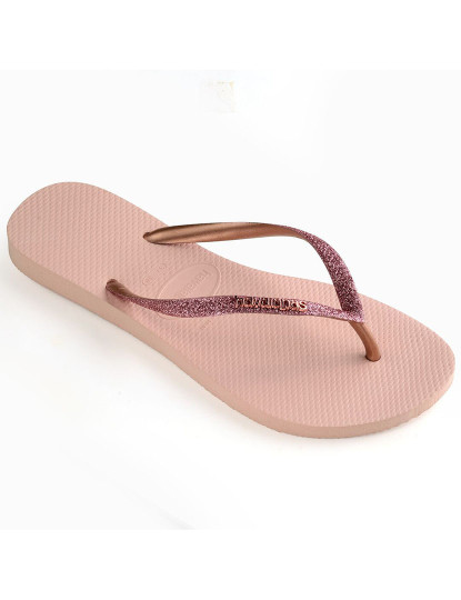 imagem de Havaianas Kids Slim Shiny Ballet Rosa 1