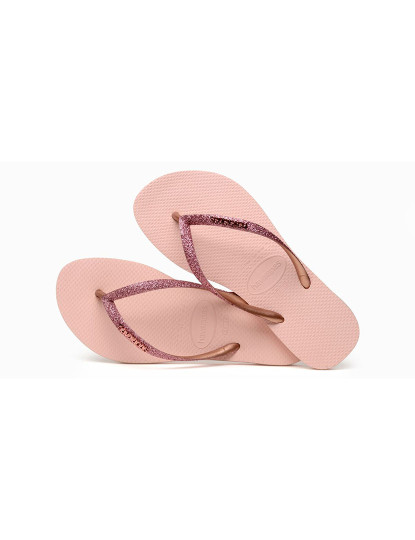 imagem de Havaianas Kids Slim Shiny Ballet Rosa 4