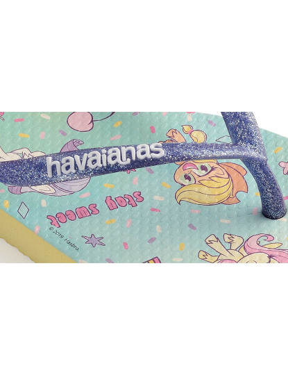 imagem de Havaianas Kids Slim My Little Pony Amarelo Limão 5