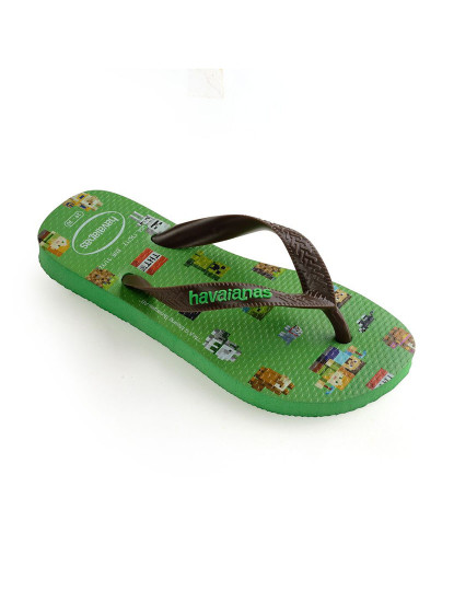 imagem de Havaianas Kids Minecraft Leaf Verde 1