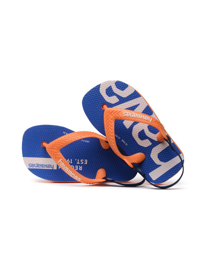 imagem de Havaianas Baby Logomania Begonia Laranja/ Begonia Laranja 4