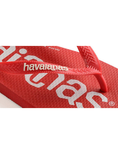 imagem de Havaianas Kids Top Logomania Ruby Vermelho 5