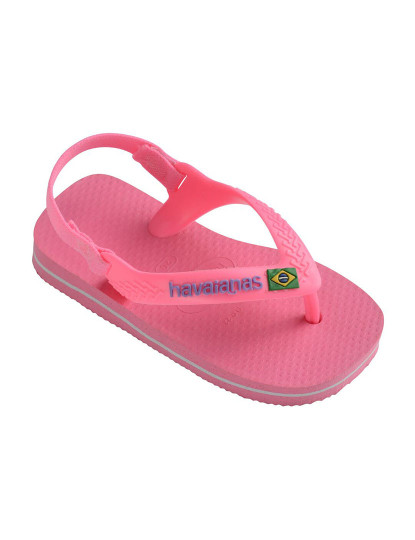 imagem de Havaianas Baby Brasil Logo Ii Crystal Rosa 1