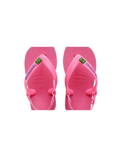 imagem de Havaianas Baby Brasil Logo Ii Crystal Rosa 3