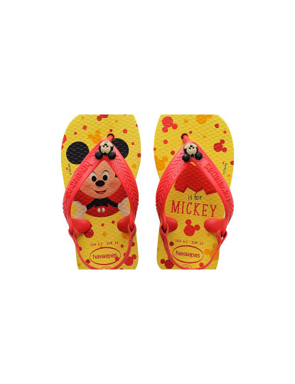 imagem de Havaianas Baby Disney Classics Ii Amarelo Limão 3