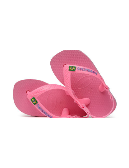 imagem de Havaianas Baby Brasil Logo Ii Crystal Rosa 4