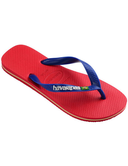 imagem de Havaianas Brasil Logo Unisexo Vermelho Ruby1