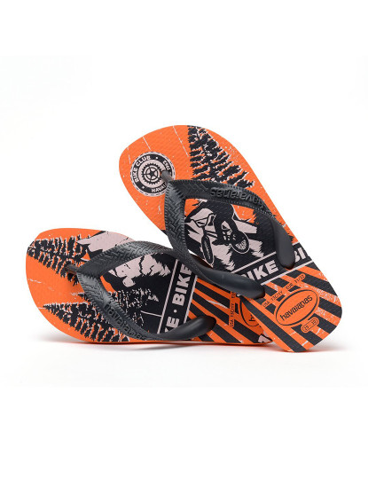 imagem de Havaianas Kids Athletic Begonia Laranja 4