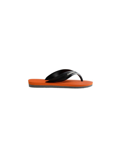 imagem de Havaianas Kids Max Cinza/Laranja 2