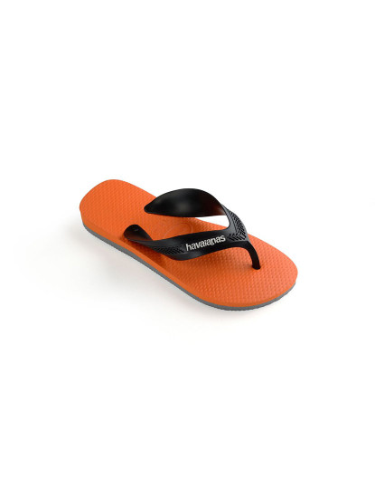 imagem de Havaianas Kids Max Cinza/Laranja 1