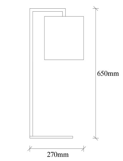 imagem de Candeeiro Mesa Profil-4694 Creme Preto3