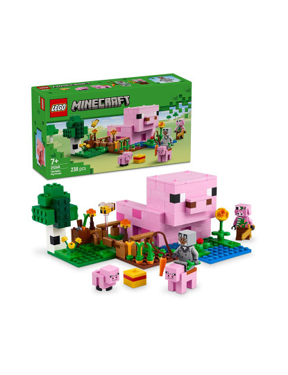 imagem de Lego Minecraft Porco Bebé1