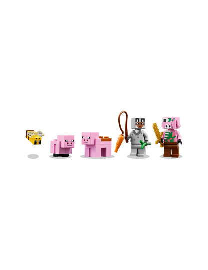 imagem de Lego Minecraft Porco Bebé9