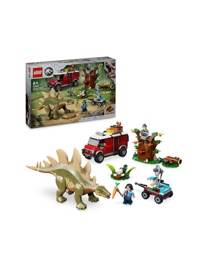 imagem de Lego Jurassic World Descoberta Estegossauro1