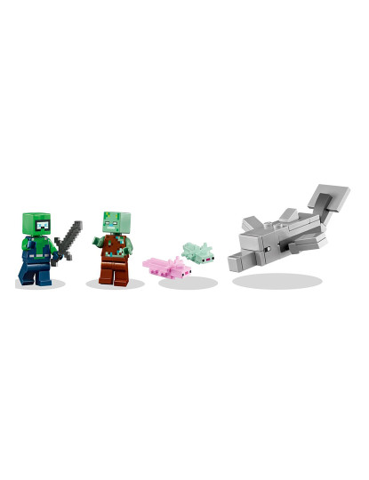 imagem de Lego Minecraft De Axolotl8