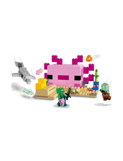 imagem de Lego Minecraft De Axolotl4