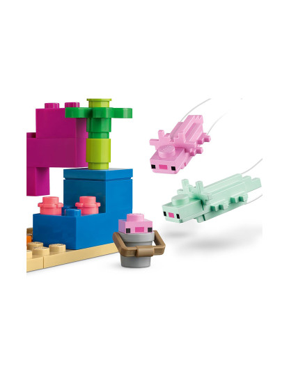 imagem de Lego Minecraft De Axolotl7