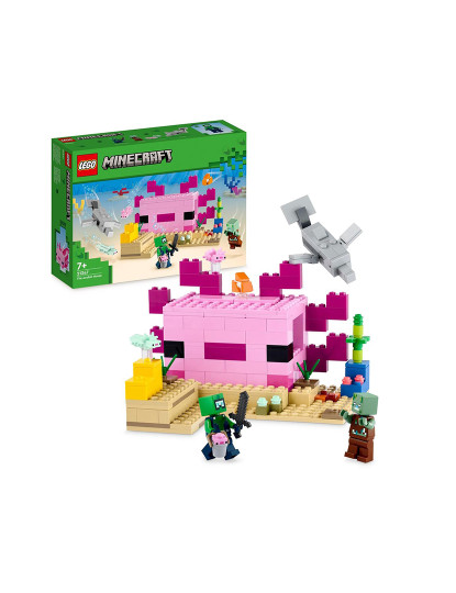 imagem de Lego Minecraft De Axolotl1