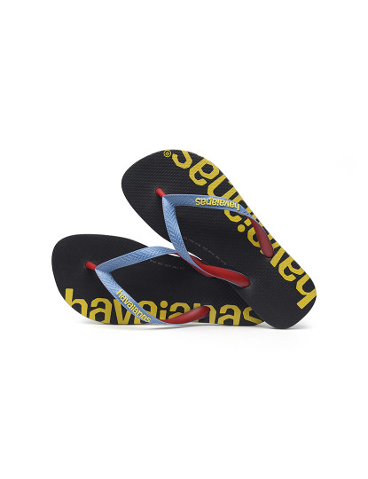 imagem de Havaianas Top Logomania Hightech Preto 4