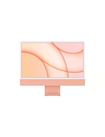 imagem de Apple iMac (Retina 4.5K, 24 2021, 2 TBT3 + 2 USB-C, M1) Orange Grau A1