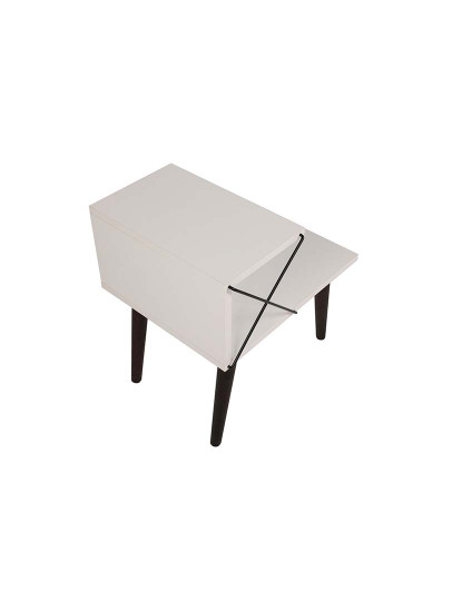 imagem de Mesa Cabeceira Cross Branco7