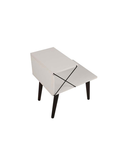 imagem de Mesa Cabeceira Cross Branco6