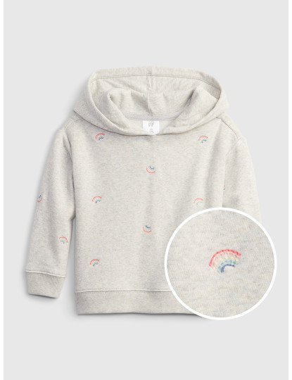 imagem de Sweatshirt com Capuz Bebé Multicor1