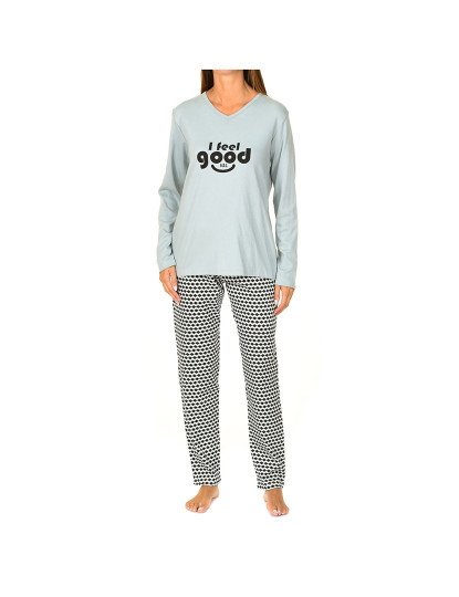 imagem de Pijama De Inverno Good Winter Senhora Verde Sálvia Claro1