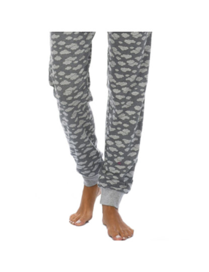 imagem de Pijama de Inverno Senhora Cloud Turquesa4