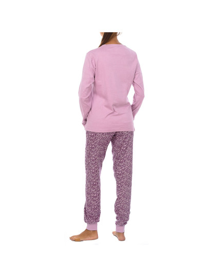 imagem de Pijama de Inverno Senhora Feel Like Malva - Estampado3