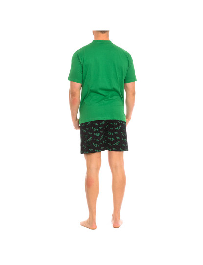 imagem de Pijama de manga curta de Homem Verde4