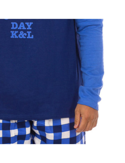 imagem de Pijama M. Comprida Homem Today Azul7