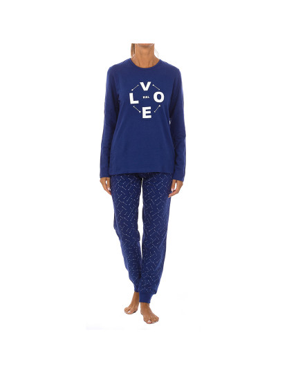 imagem de Pijama de Inverno Senhora Love Arrows Azul-Marinho1