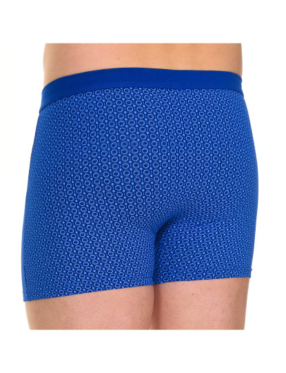 imagem de Pack-2 Basic Open Boxers Homem Círculos Azul 15