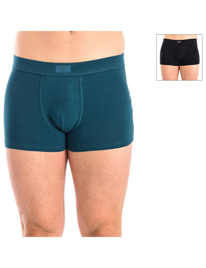 imagem de Pack 2 Boxers Homem Preto e Verde3